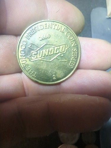 George H Bush President - 2000 Sunoco Presidential Coin Series Token!-c3867xcx