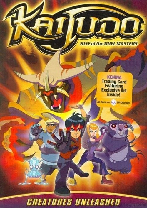 Kaijudo: Rise of the Duel Masters - Creatures Unleashed DVD with Exclusive Card