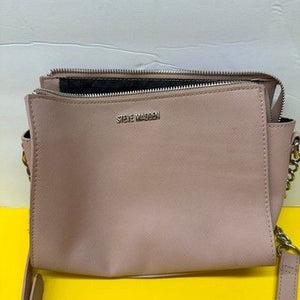 Steve Madden Dusty Rose Pink Saffiano Crossbody Bag with Detachable Pouches 1