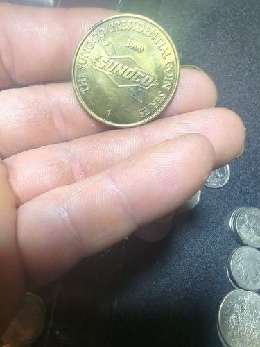 US President Ronald W. Reagan Sunoco Presidential Coin Series 2000 token