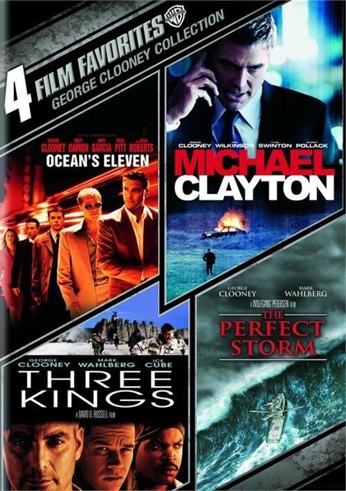 Warner Home Video George Clooney Collection 4 Film Favorites 4 Discs Brand New