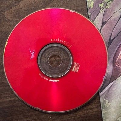 Virgin Colorful Digital Audio CD Red Music Album Very Good Condition