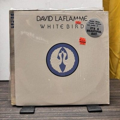 David LaFlamme White Bird 12" Vinyl LP Beige Cover 1976 Amherst Rock