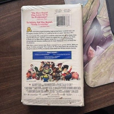 Disney Pixar Toy Story 2 VHS Movie Tom Hanks Tim Allen