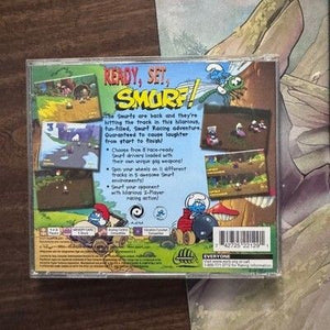 PlayStation Smurf Racer Video Game Disc Case Manual SLUS 01309 ESRB Everyone 1