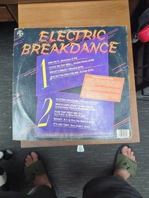 “ELECTRIC BREAKDANCE” VARIOUS ARTISTS LP/Dominion NU 2320 1984