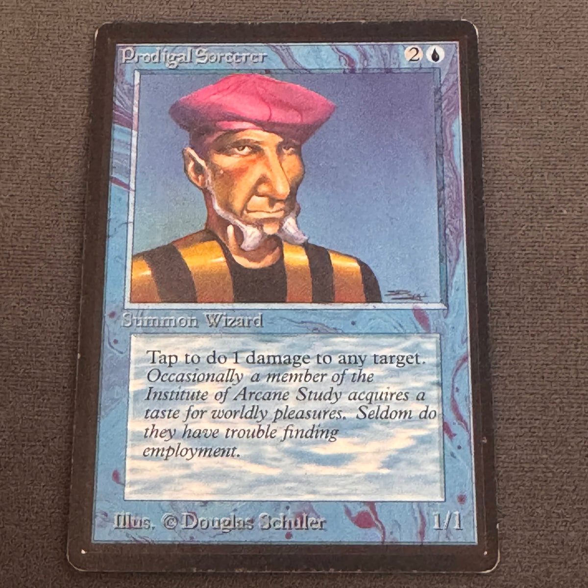 Prodigal Sorcerer Limited Edition Beta 74 MTG Magic The Gathering LP #1