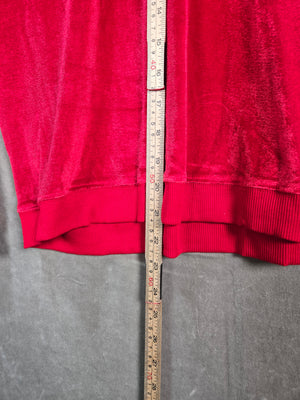 Wrangler Women's Red Embroidered Long Sleeve Crew Neck Sweatshirt Size XL 5