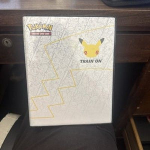 Pokémon 25th Anniversary Collector Binder Jumbo Card Size with 1 Pikachu 1