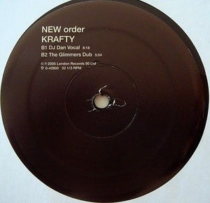 New Order Krafty 12 Inch Vinyl Record Used 2