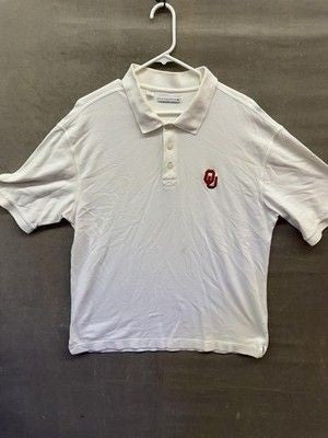 Oklahoma Sooners Polo Shirt Mens XL Cutter & Buck NCAA College Golf OU NCAA 1