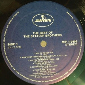 The Statler Brothers The Best Of The Statler Brothers Vinyl LP Record 3