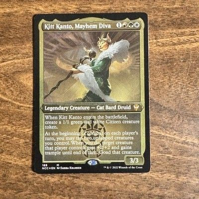 1x Kitt Kanto, Mayhem Diva | FOIL | New Capenna Commander | MTG Magic Cards