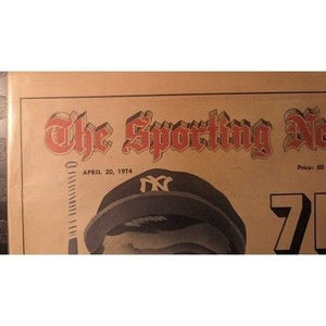 April 20, 1974 The Sporting News Hank Aaron 715 Home Runs Babe Ruth Issue 2