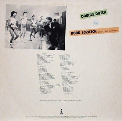 Malcolm McLaren Double Dutch 12" Vinyl Record