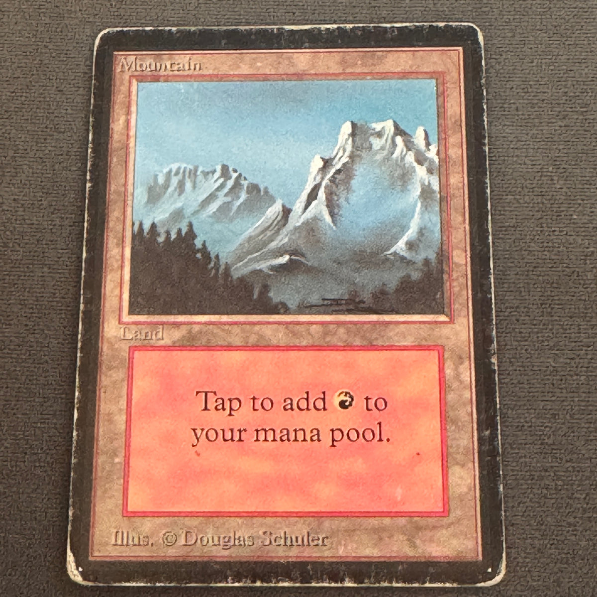 Mountain (B) Limited Edition Beta 298 MTG Magic The Gathering HP #3