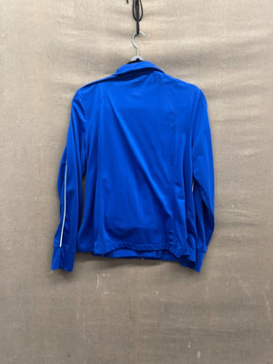 Danskin Jacket Blue White Trim Fitted XL 16-18 Pre-Owned Good Condition 1