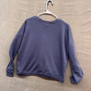Time and Tru Sweatshirt Womens Small Blue Crewneck Fleece Pullover Casual 5