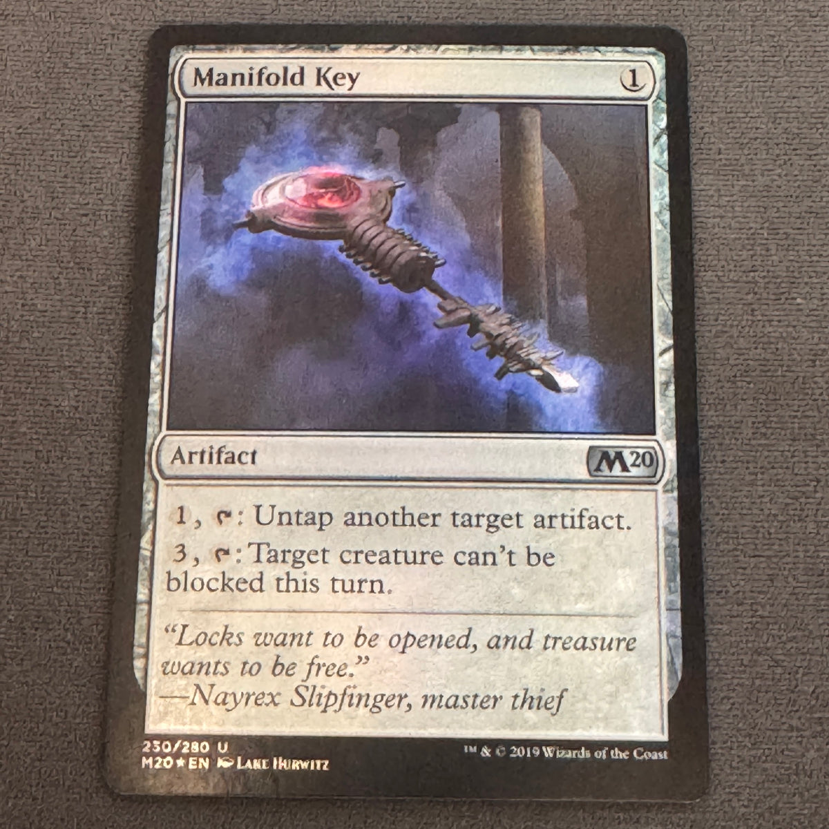 Manifold Key Core Set 2020 230 Foil MTG Magic The Gathering NM