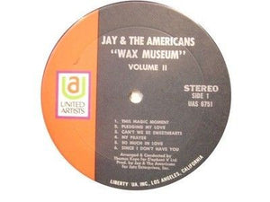 Jay And The Americans Wax Museum Volume Two Vinyl LP Record Used 3