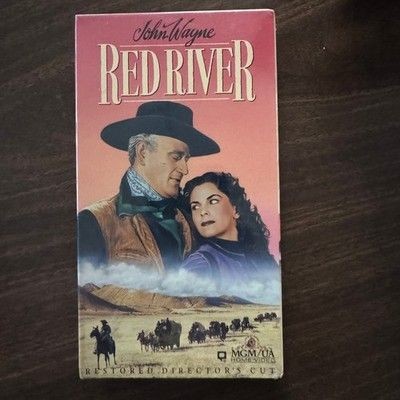 SEALED John Wayne Red River Restored Director Cut VHS MGM UA Classic Western