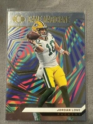 2024 Panini Illusions - Game Magicians Jordan Love #11 Chrome