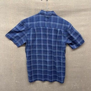 George Shirt Mens Small Plaid Short Sleeve Button Up Pocket Lightweight Casual 4