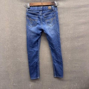 Jordache Jeans Girls 8 Regular Blue Super Skinny Stretch Denim Pre-Owned Adjusta 1