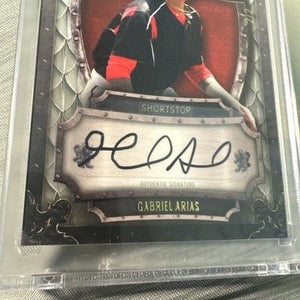 2024 Wild Card Matte Gabriel Arias Auto Autograph 2/2 #WWA-GA DZ875 3