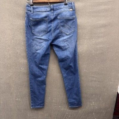 1822 Denim Jeans Womens 8 Skinny Stretch Mid Rise Classic Five Pocket Casual Pan