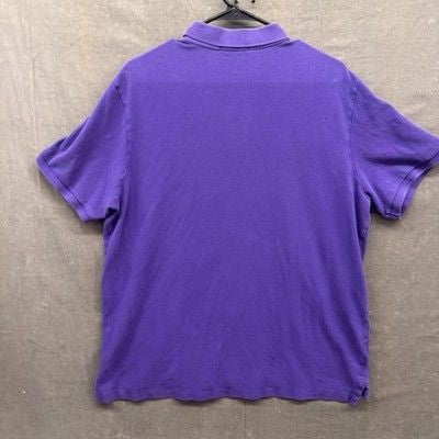 Polo Ralph Lauren Polo Shirt Mens 2XL Purple Cotton Logo Pony Short Sleeve