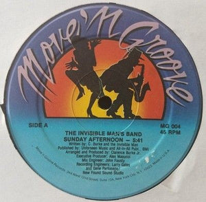 The Invisible Man's Band Sunday Afternoon 12 inch Vinyl Record Used 1