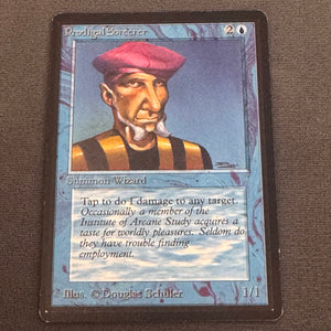 Prodigal Sorcerer Limited Edition Beta 74 MTG Magic The Gathering LP 1