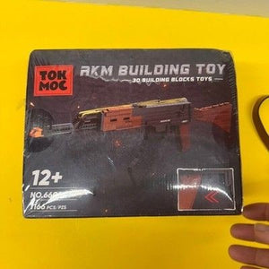 TOK MOC AKM Building Toy 1166 Pcs 3D Blocks Rifle Model NO.66044 New Sealed 2