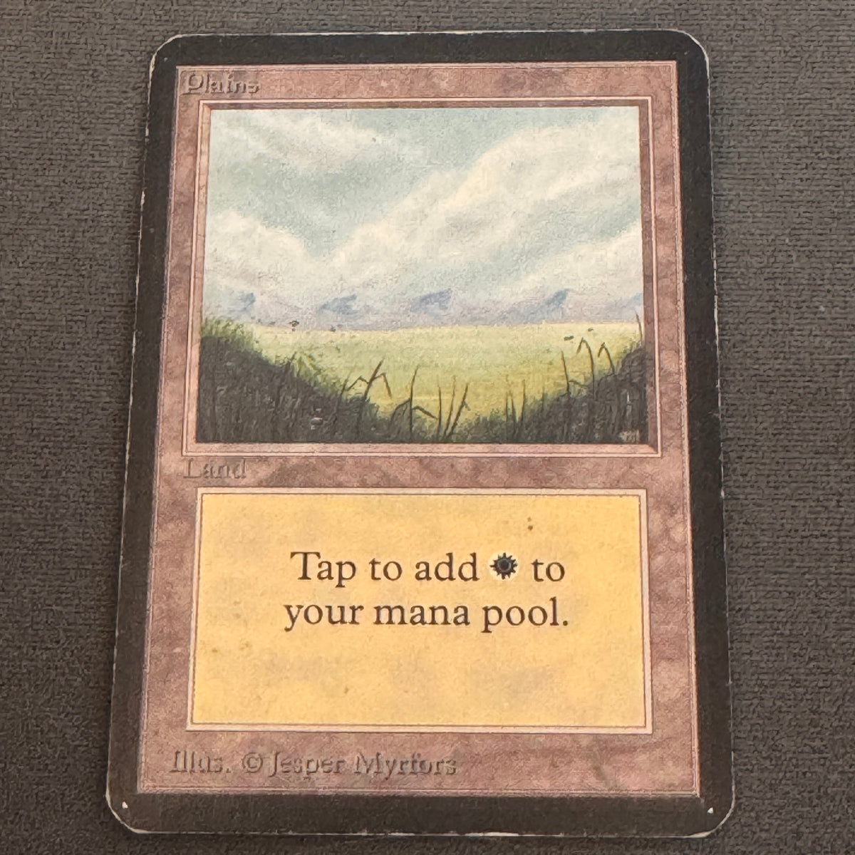 Plains (A) Limited Edition Alpha 286 MTG Magic The Gathering LP