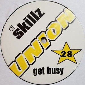 DJ Huff / DJ Skillz I Wanna Dance / Get Busy 12" Vinyl Record 1