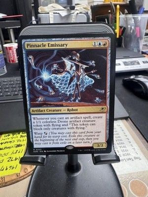 Magic The Gathering Pinnacle Emissary Artifact Creature Robot MTG Card 3/3 2025