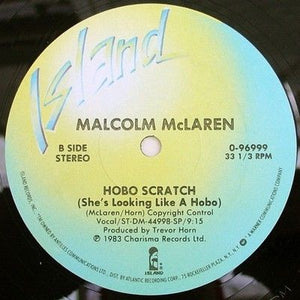 Malcolm McLaren Double Dutch 12 Inch Vinyl Record Used Hip Hop 3