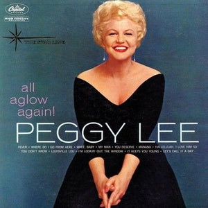 Peggy Lee Vinyl LP Record All Aglow Again Used 2