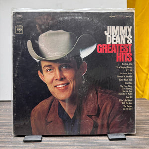 Jimmy Dean Greatest Hits 12 inch Black Vinyl LP Used Columbia Country Stereo 2