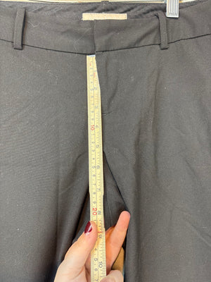 Banana Republic Dress Pants Black Size 6 Women Good Condition 100% Polyester 5