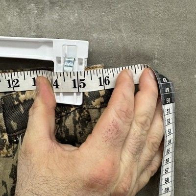 Fashion Nova Topanga Cargo Pants Mens Medium Multi Pocket Streetwear Camo