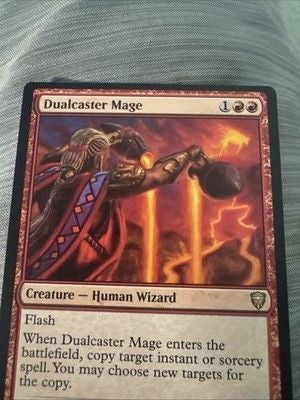 NM Dualcaster Mage, MTG, Eternal Masters, Magic the Gathering, 127 *D 2