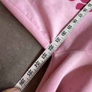 SHEIN Hoodie Youth 13Y Pink Faith Over Fear Psalm 56:3 Christian Graphic Fleece 4