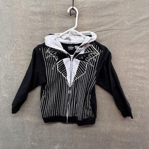 Disney Nightmare Before Christmas Hoodie Youth Medium Jack Skellington Full Zip 1
