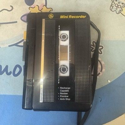 Vintage General Electric Cassette Tape Recorder Player Model 3-5353B