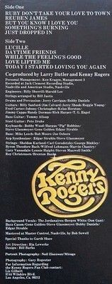 Kenny Rogers Ten Years Of Gold Vinyl LP Record Used Country Music 2