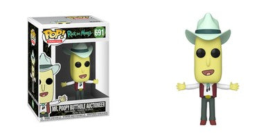 Funko Pop! Auctioneer Mr. Poopy Butthole #691 Vinyl Figure w/ Free Protector