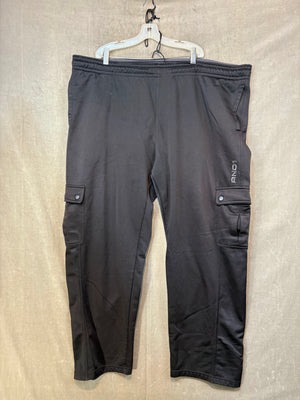 AND1 Track Pants Jogger Black 2XL Good Condition Machine Washable 1
