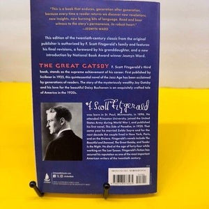 The Great Gatsby F Scott Fitzgerald 100th Anniversary Paperback Very Good 2